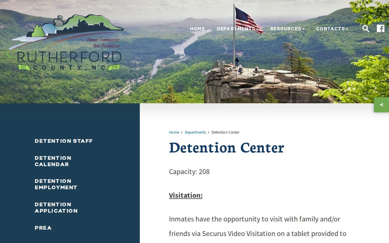 Rutherford County Detention Center official release information source