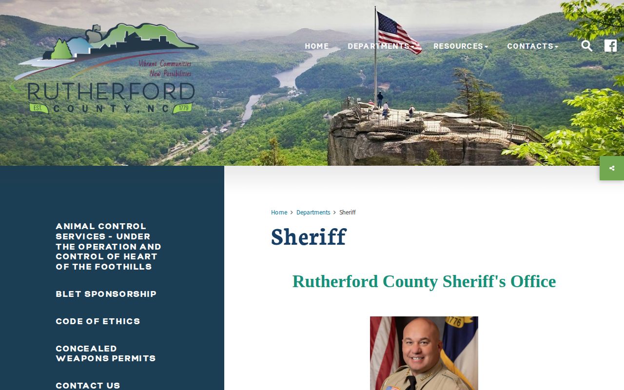 Rutherford County Sheriff app link for checking current release resources